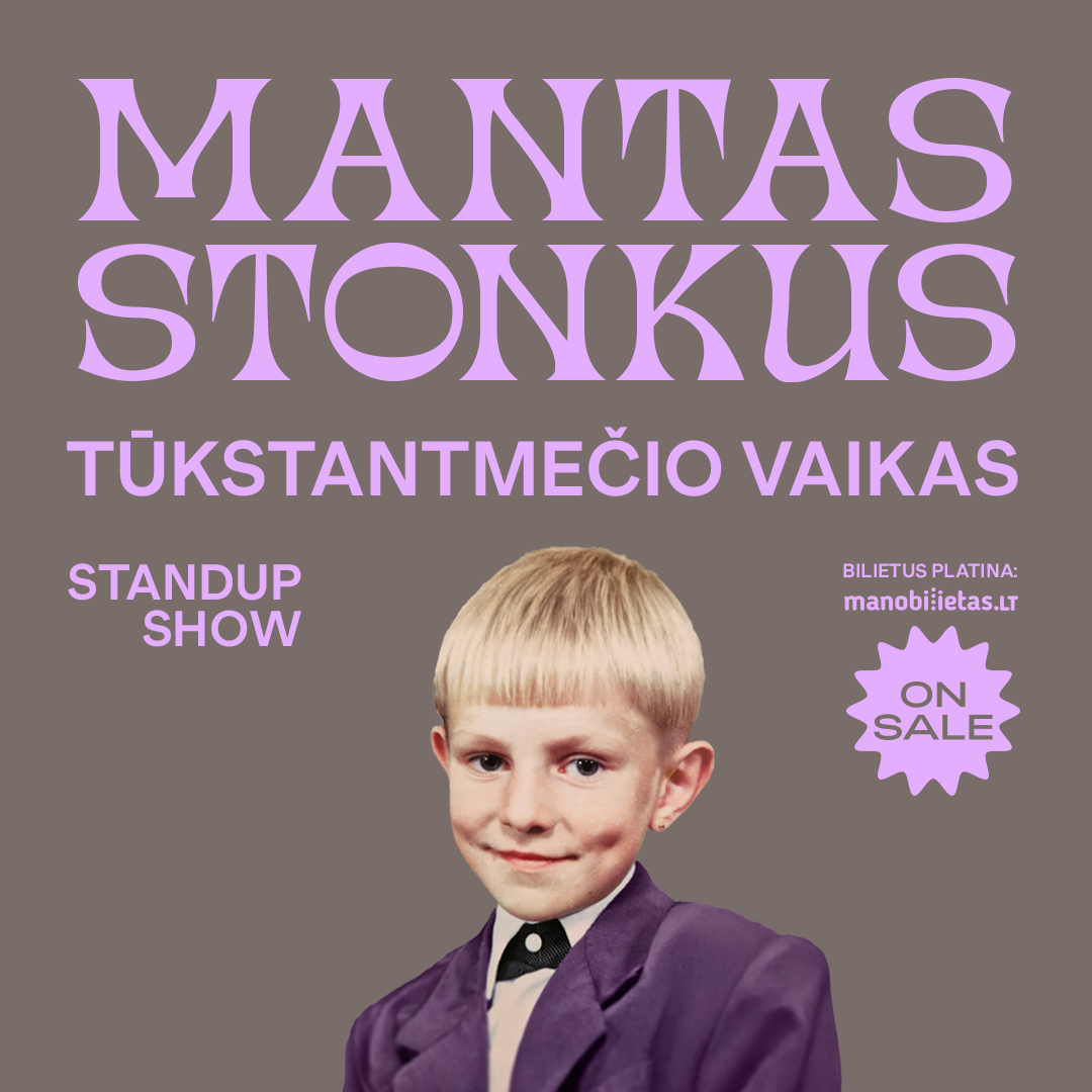 MANTO STONKAUS STANDUP SHOW