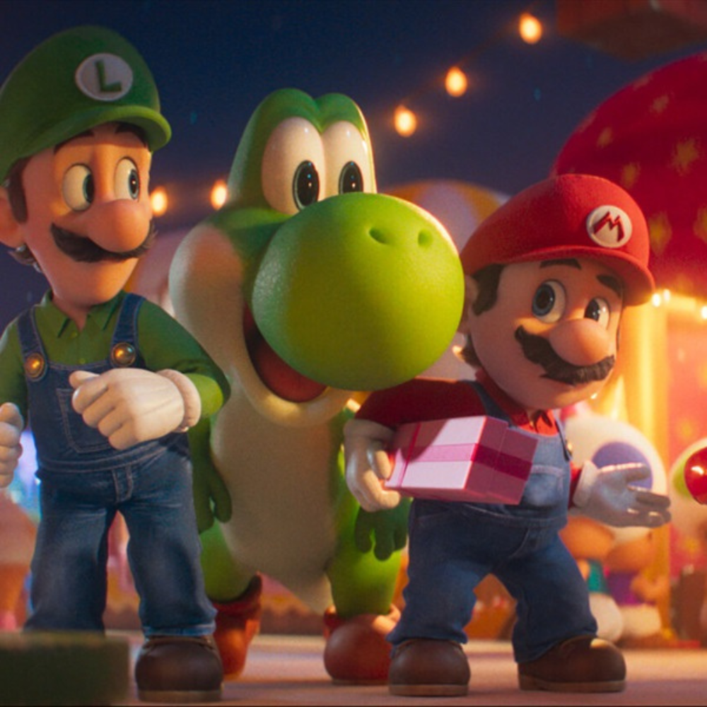 Super Mario galaktikos filmas 3D N-V