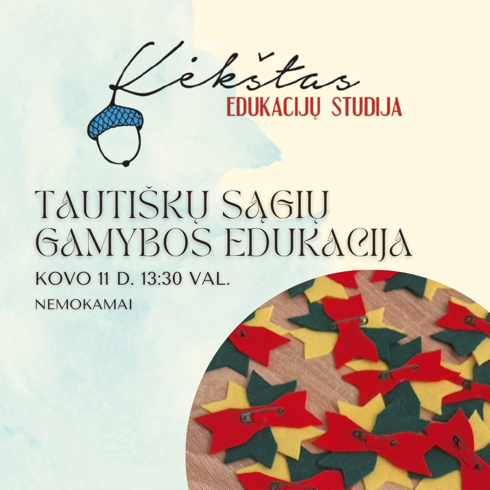 Tautiškų sagių gamyba