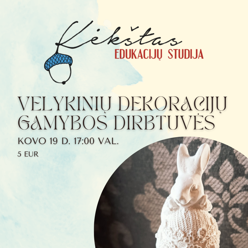 Velykinių dekoracijų gamyba