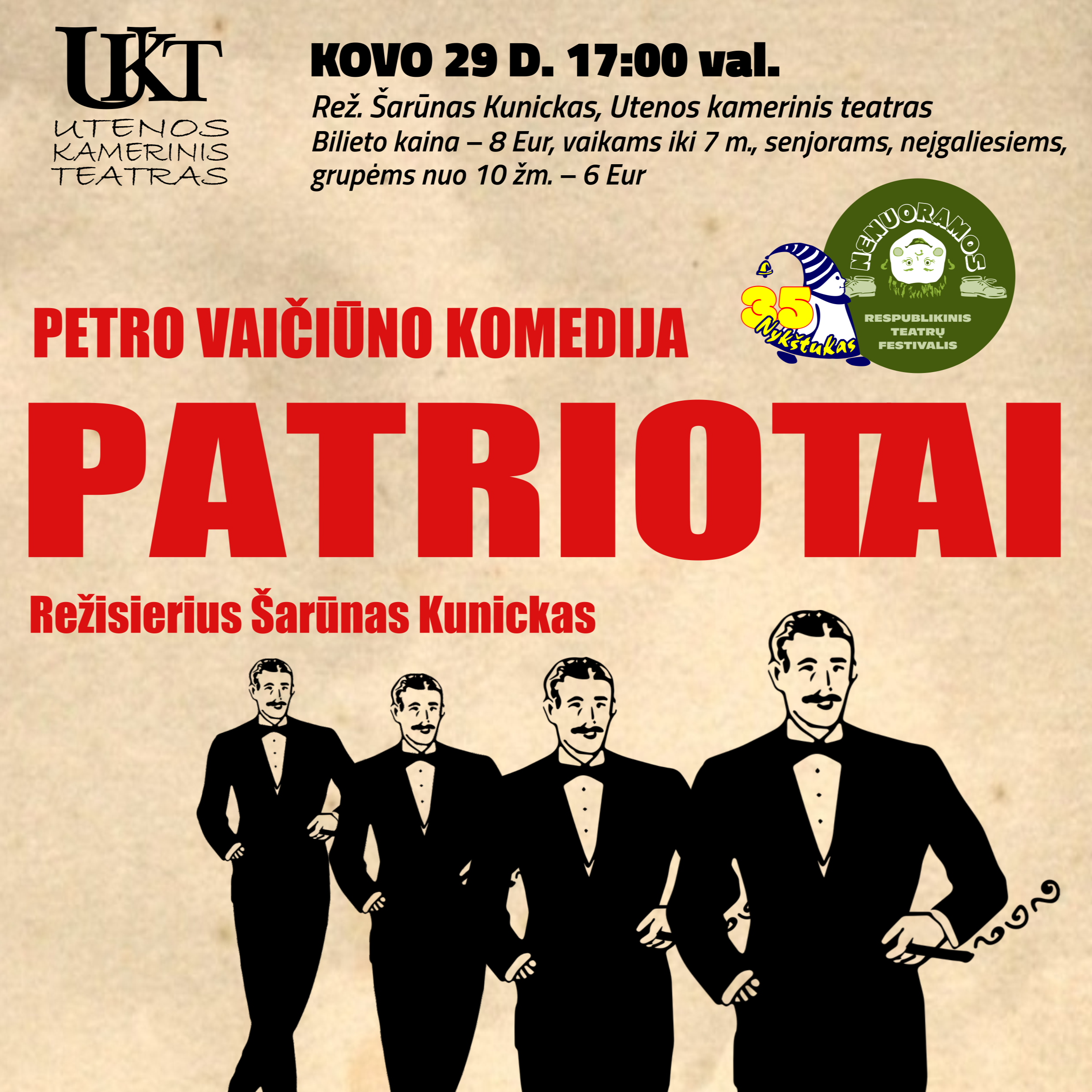 patriotai, kvadrata NENUORAMOS 2026 KETVIRTOJI DIENA