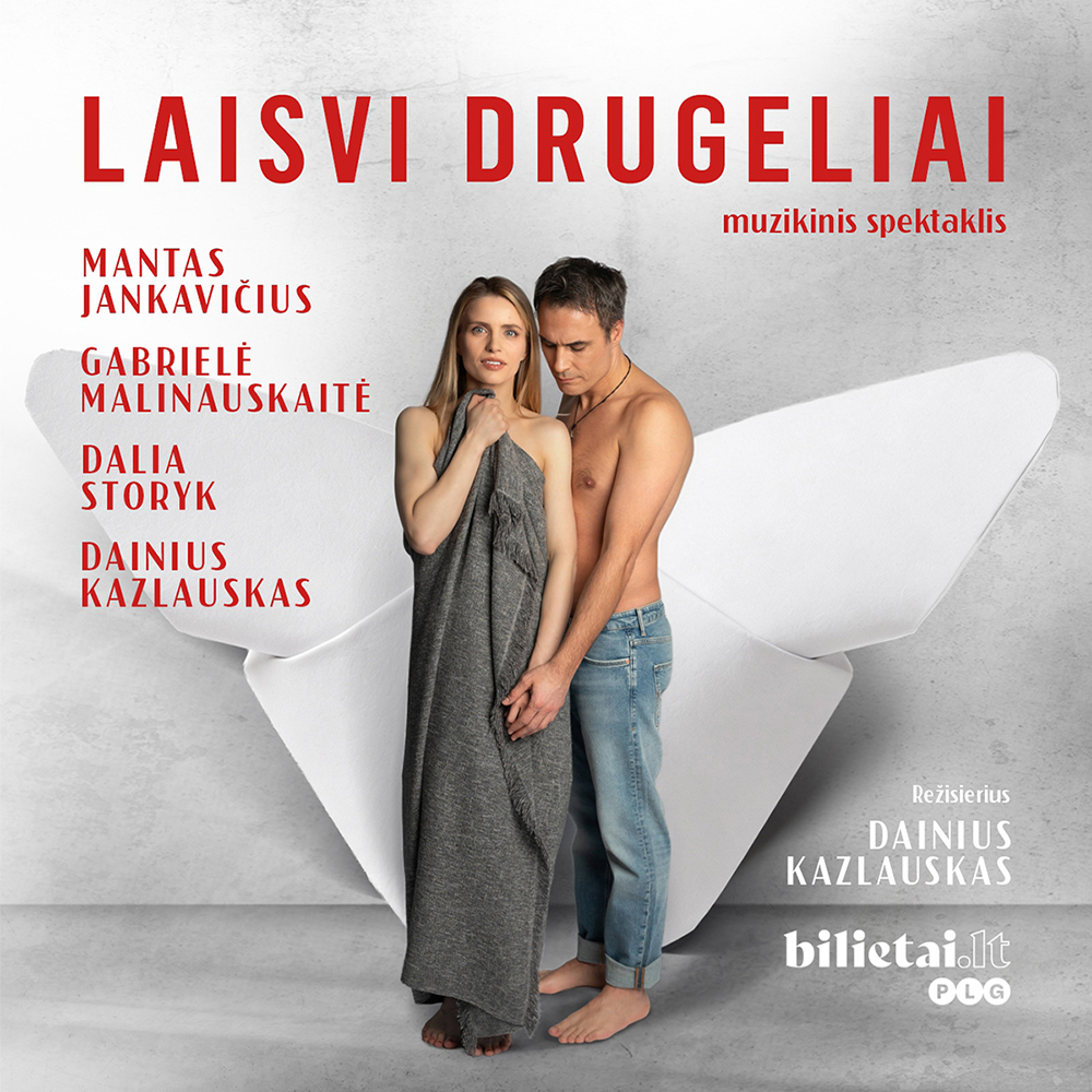 Spektaklis „Laisvi drugeliai”