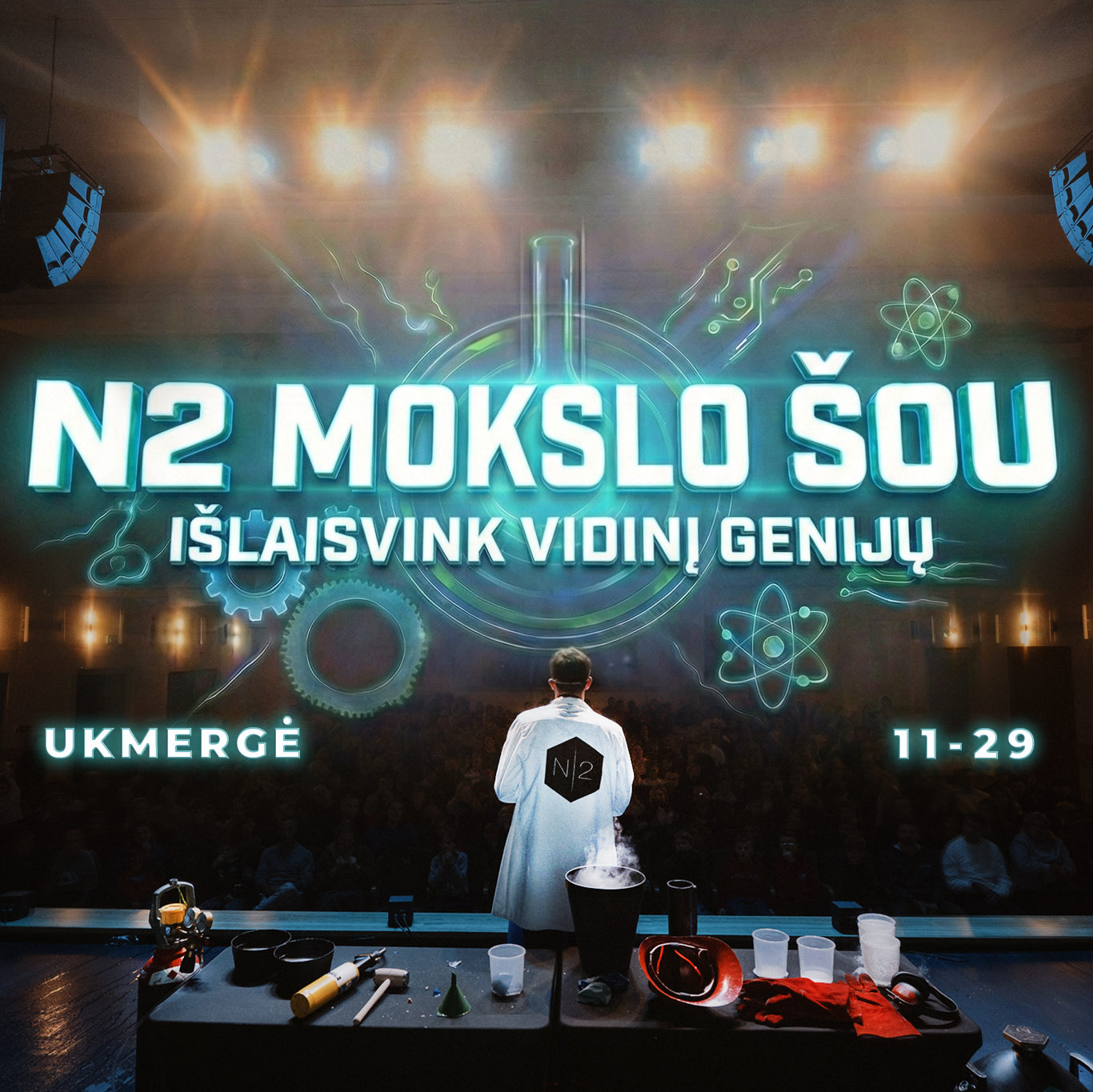 N2 MOKSLO ŠOU