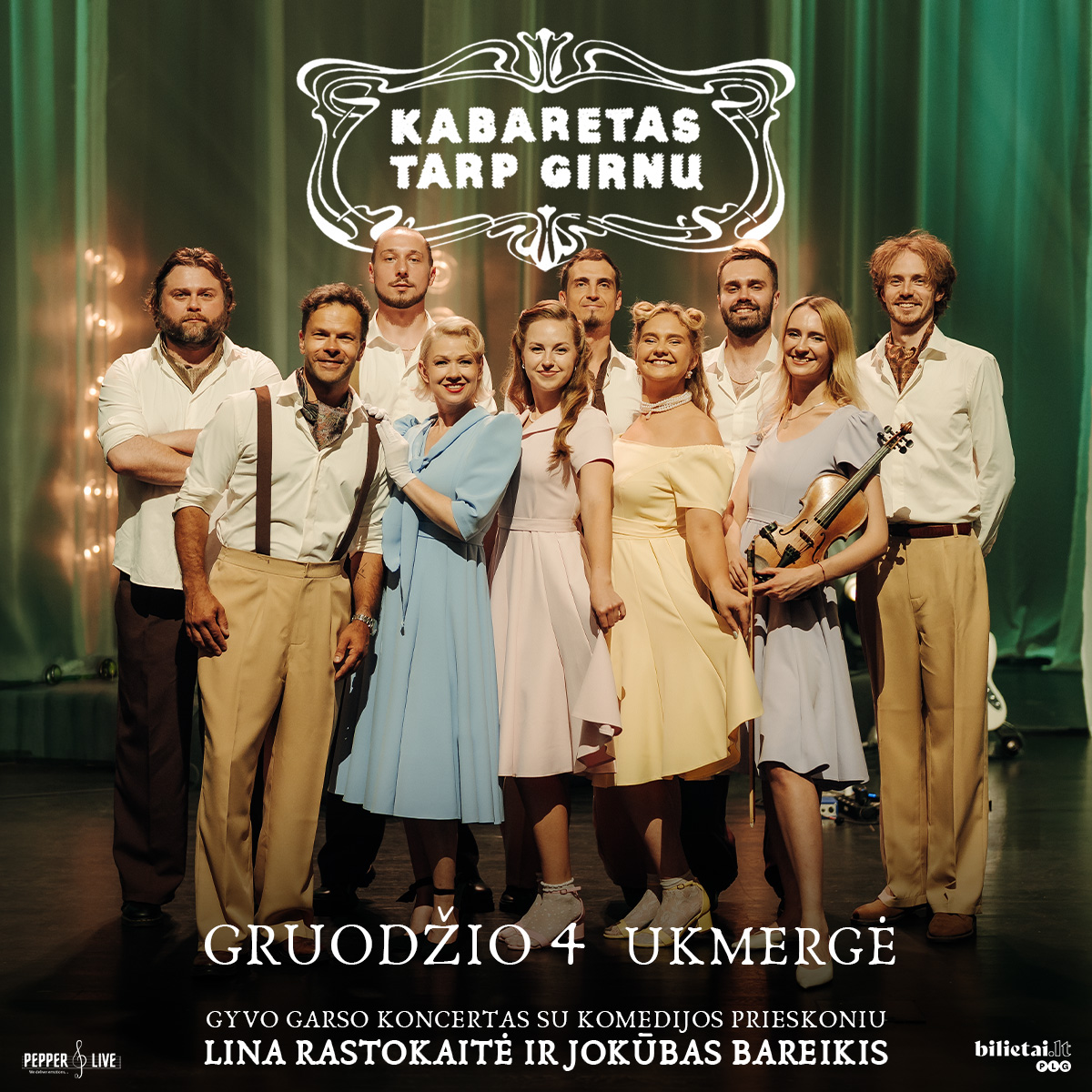 Muzikinis šou „Kabaretas tarp girnų”