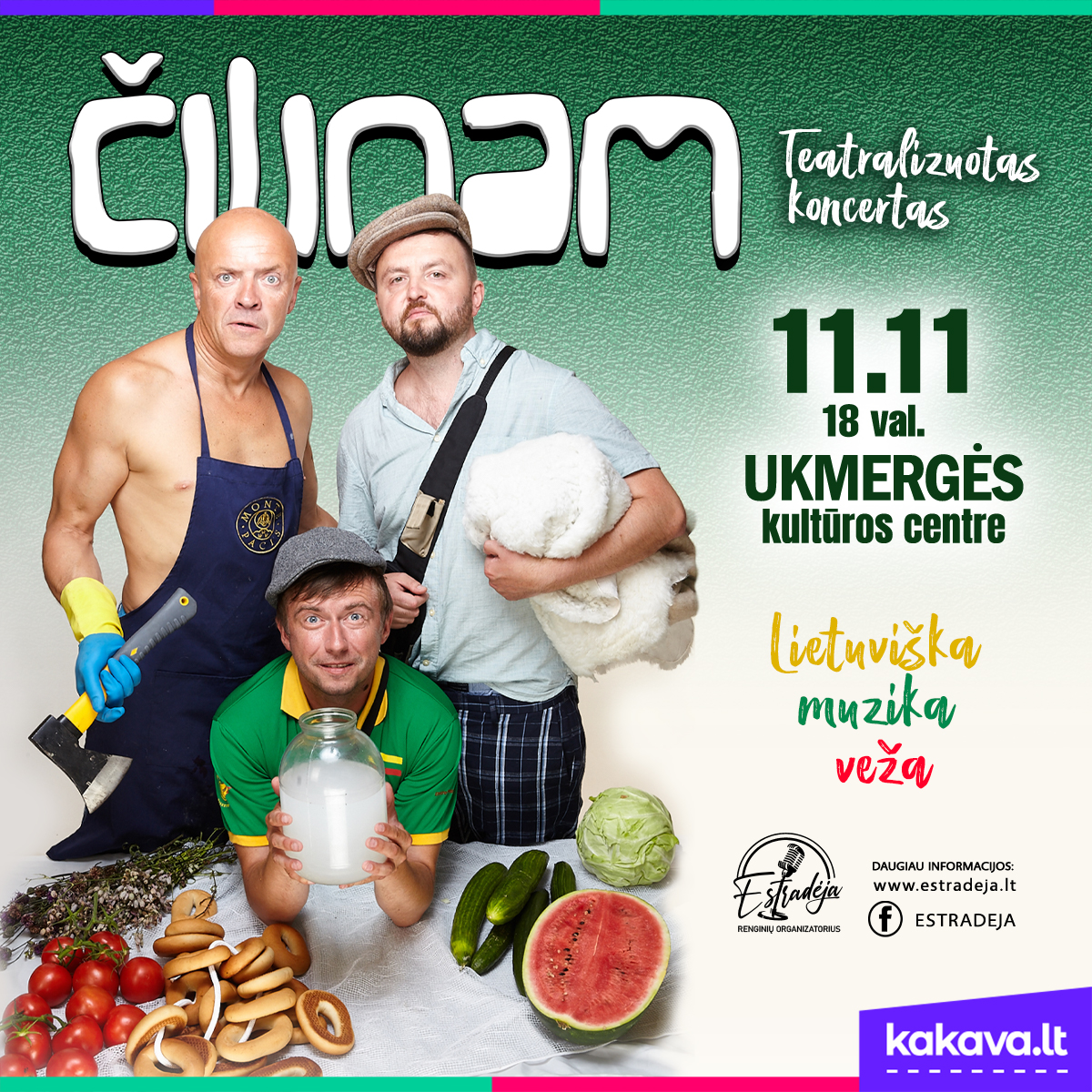 Teatralizuotas koncertas „Lietuviška muzika veža“