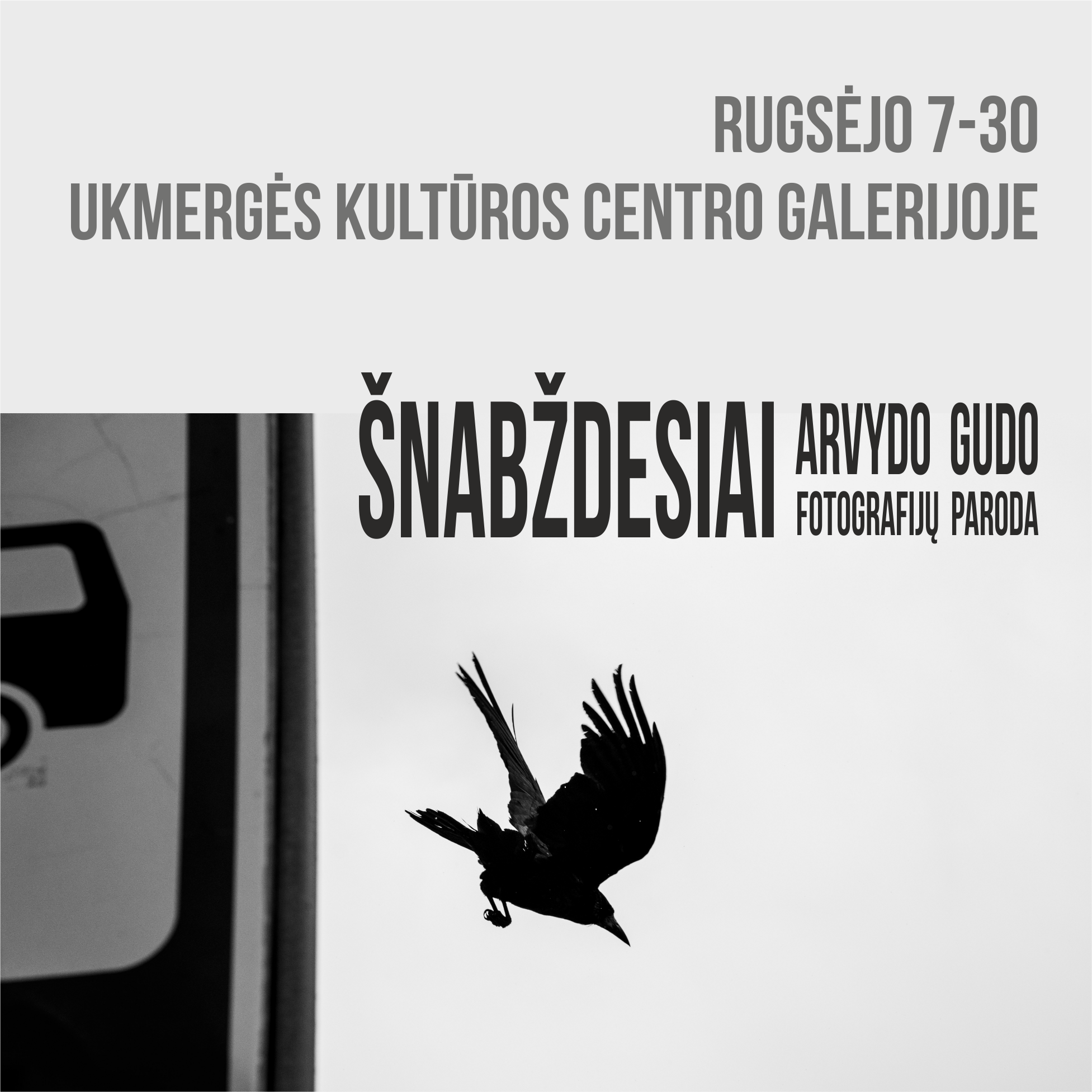 Arvydo Gudo paroda „Šnabždesiai”