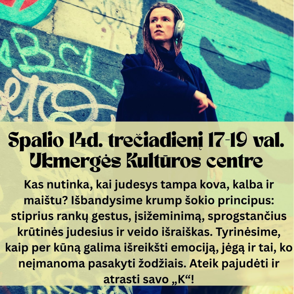 11 (2) „Tools for K“ krump šokio dirbtuvės