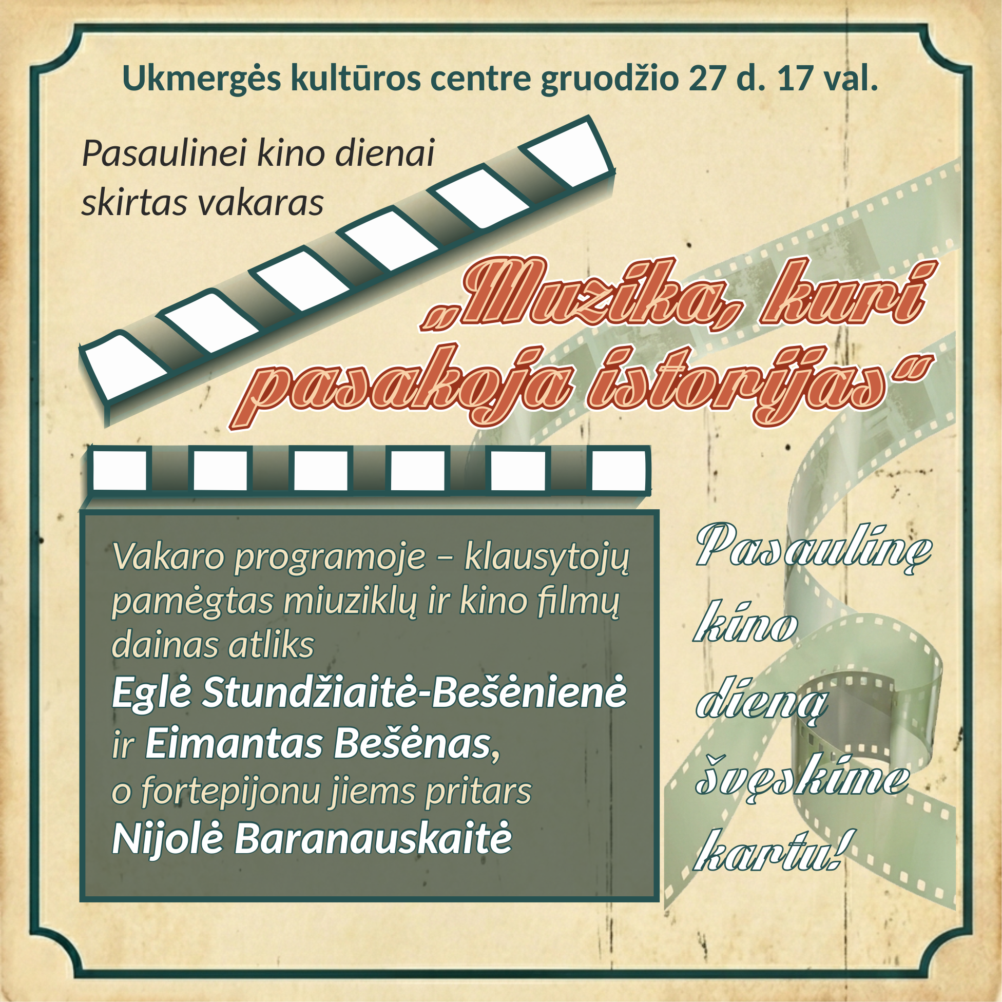 Muzika, kuri pasakoja istorijas