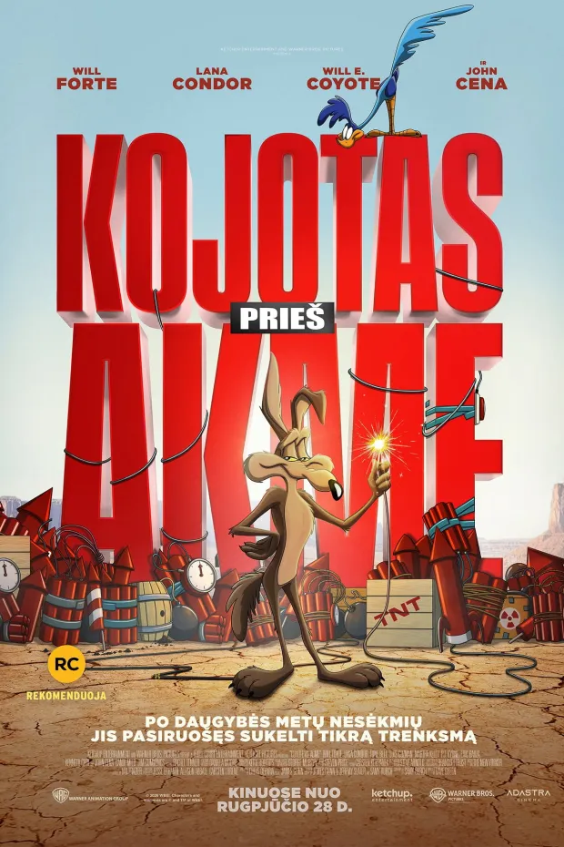 Kojotas prieš Akmę