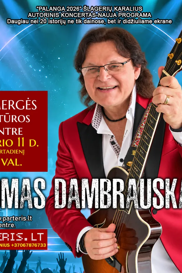 Romo Dambrausko autorinis koncertas